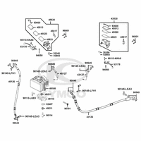 Hauptbremszylinder, Bremsleitungen & Steuergerät ABS