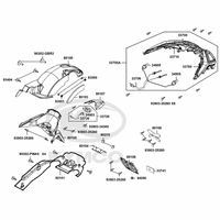 Rücklicht & hintere Radabdeckung