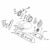 Lichtmaschine, Ölpumpe & Anlasser