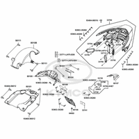 Rücklicht & hintere Radabdeckung