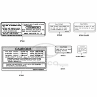 Aufkleber & Hinweisschilder