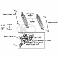 Stoßdämfer hinten & Schwingarm