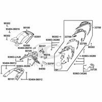 Rücklicht & hintere Radabdeckung
