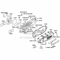 Kurbelgehäuse & Variomatikdeckel