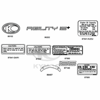 Embleme, Aufkleber & Hinweisschilder