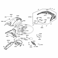 Rücklicht & hintere Radabdeckung