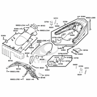 Rücklicht & hintere Radabdeckung