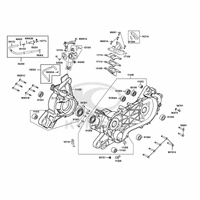 Kurbelgehäuse & Ölpumpe
