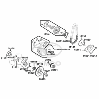 Ölpumpe, Anlasser & Anlasserfreilauf