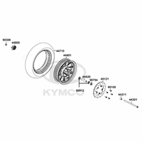 Vorderrad & Bremsscheibe