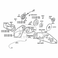 Lichtmaschine, Anlasser & Ölpumpe