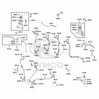 Hauptbremszylinder vorne & Bremsschläuche