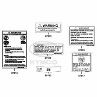 Aufkleber & Hinweis - Schilder