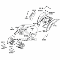 Verkleidungen hinten