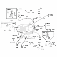 Hauptbremszylinder vorne & Bremsschläuche