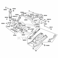 Schwinge & Federbein hinten