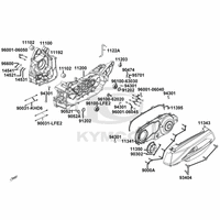 Kurbelgehäuse & Variomatikdeckel