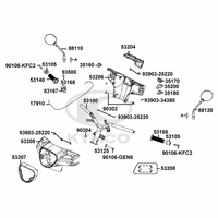 Lenker, Spiegel & Bowdenzüge