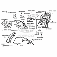 Rücklicht, Spritzschutz & Radabdeckung hinten