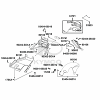 Rücklicht, Spritzschutz & Radabdeckung hinten