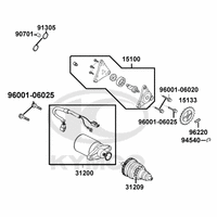 Ölpumpe, Anlasser & Anlasserfreilauf