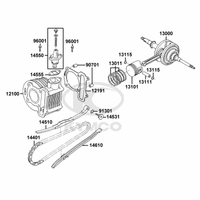 Zylinder & Kurbelwelle