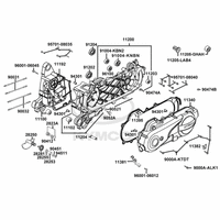 Kurbelgehäuse & Variomatikdeckel