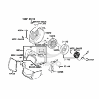 Lichtmaschine & Luftleitblech Zylinderabdeckung