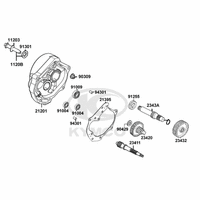 Getriebe & Getriebedeckel