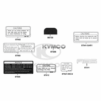 Aufkleber & Hinweisschilder