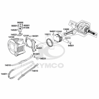 Zylinder & Kurbelwelle