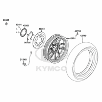 Hinterrrad & Bremsscheibe