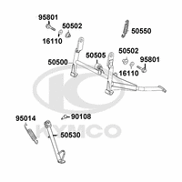 Hauptständer & Seitenständer