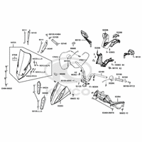 Lenker, Spiegel & Lenkerverkleidung