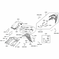 Rücklicht, Spritzschutz & hintere Radabdeckung