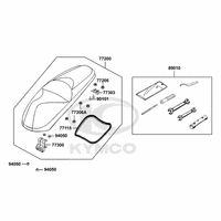 Sitzbank & Bordwerkzeug