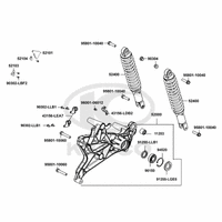 Stoßdämpfer hinten & Schwingarm