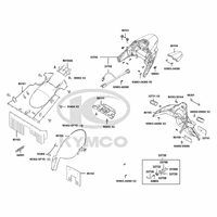 Rücklicht & hintere Radabdeckung