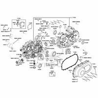 Kurbelgehäuse & Variomatikdeckel