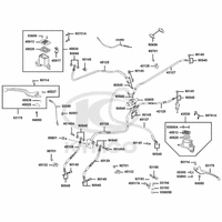 Hauptbremszylinder vorne & Bremsschläuche