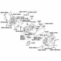 Kurbelgehäuse & Variomatikdeckel