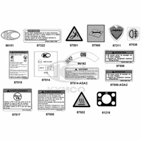 Aufkleber & Hinweis - Schilder
