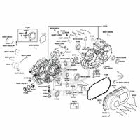 Kurbelgehäuse & Variomatikdeckel