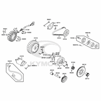 Lichtmaschine, Ölpumpe & Anlasser