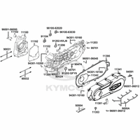 Kurbelgehäuse & Variomatikdeckel
