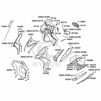 Verkleidung vorne & Trittbrett