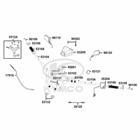 Lenker, Spiegel & Bowdenzüge