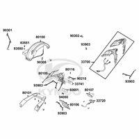 Rücklicht & hintere Radabdeckung