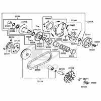 Fliehkraftkupplung & Variomatik