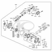 Kardangetriebe vorne